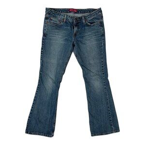 Women's Levi's 518 Boot Cut Super Low Denim Jeans Size 9 Short